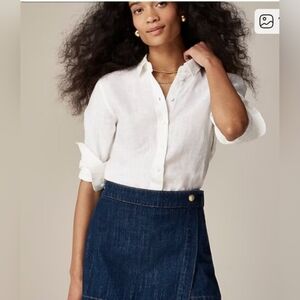 J. Crew Baird McNutt Irish Linen Shirt